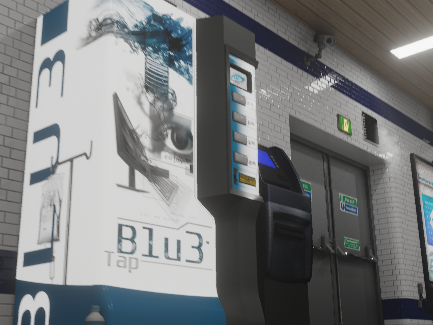Blue Vending Machine preview image 2